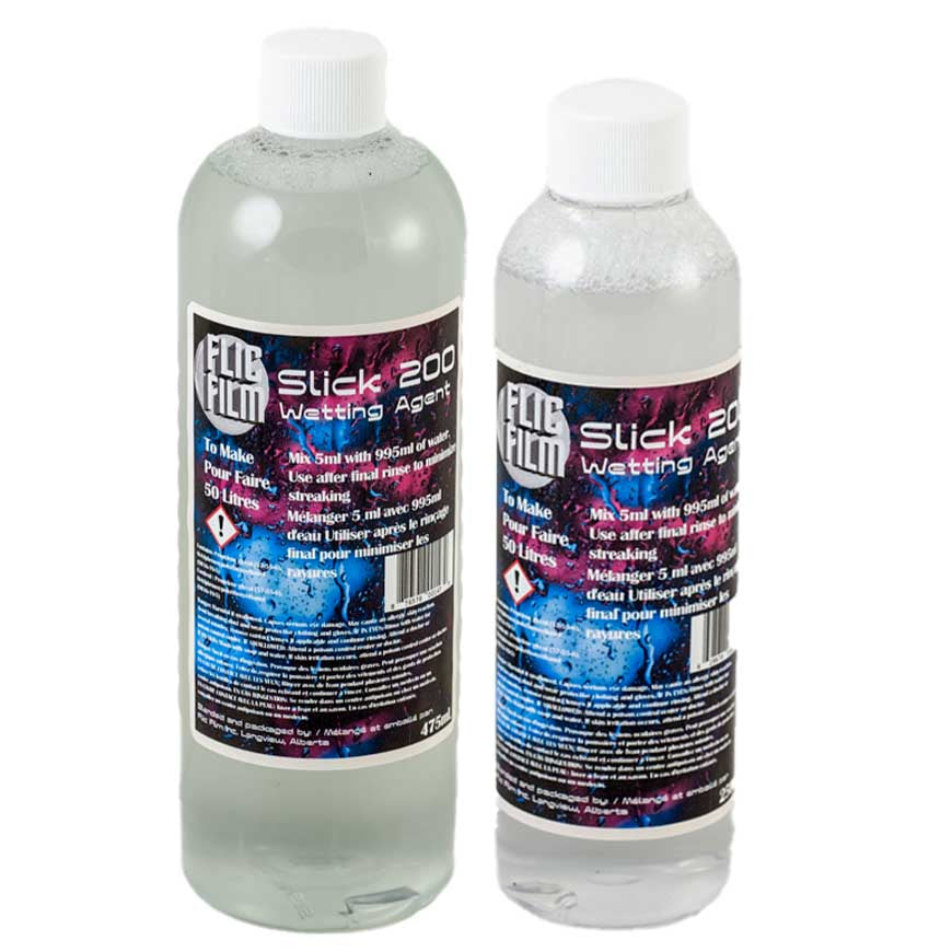Agent mouillant Flic Film Slick-200 250ml (similaire à Photo-Flo ou Ilfotol)
