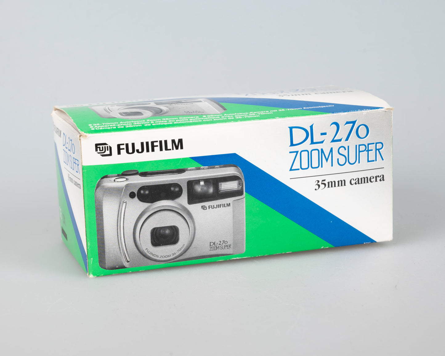 Appareil photo Fujifilm DL-270 Zoom Super 35 mm avec boîte, étui et manuel (série 4990959)