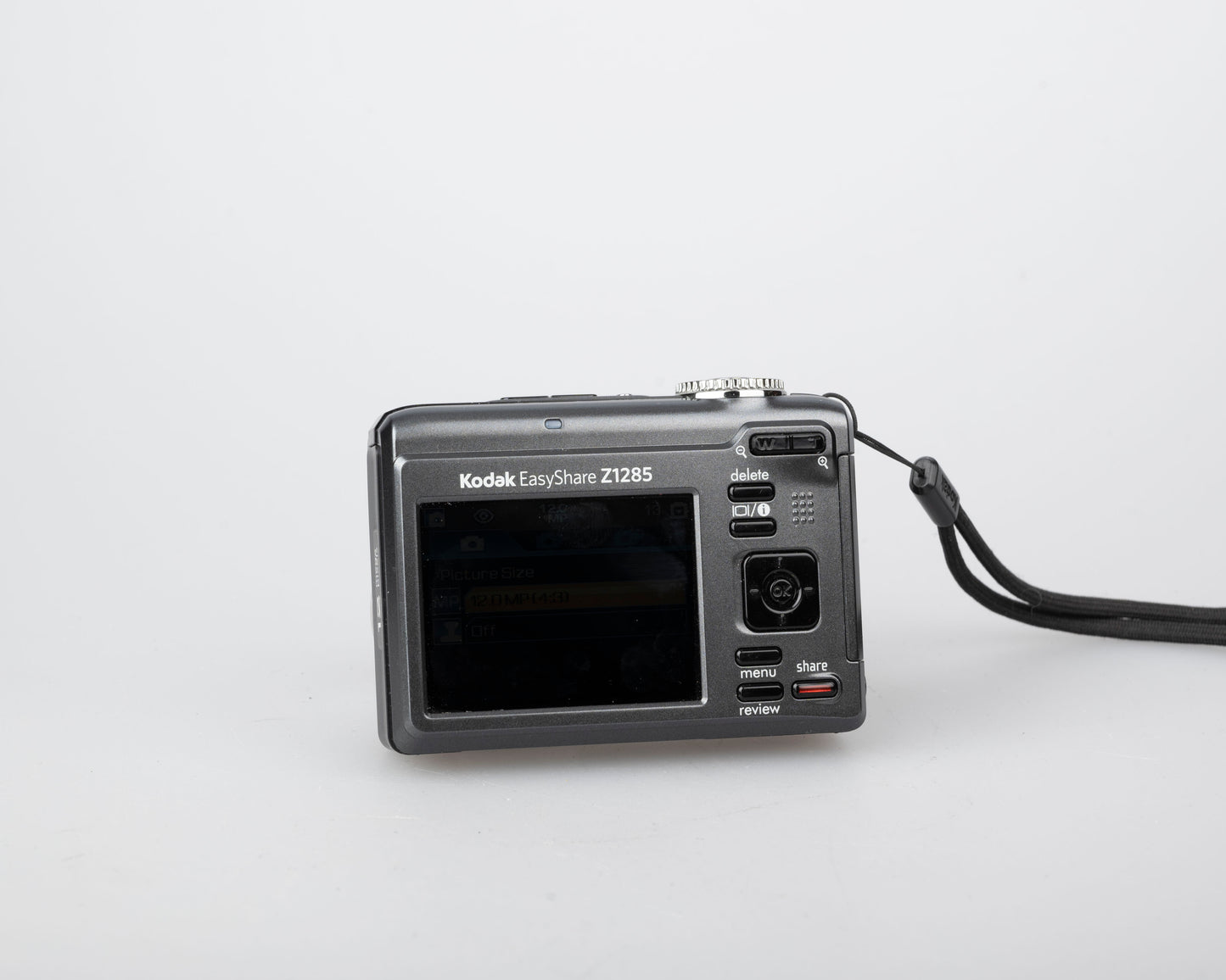 Appareil photo numérique Kodak Easyshare Z1285 avec capteur CCD 12,4 MP (utilise des piles AA et des cartes mémoire SD)