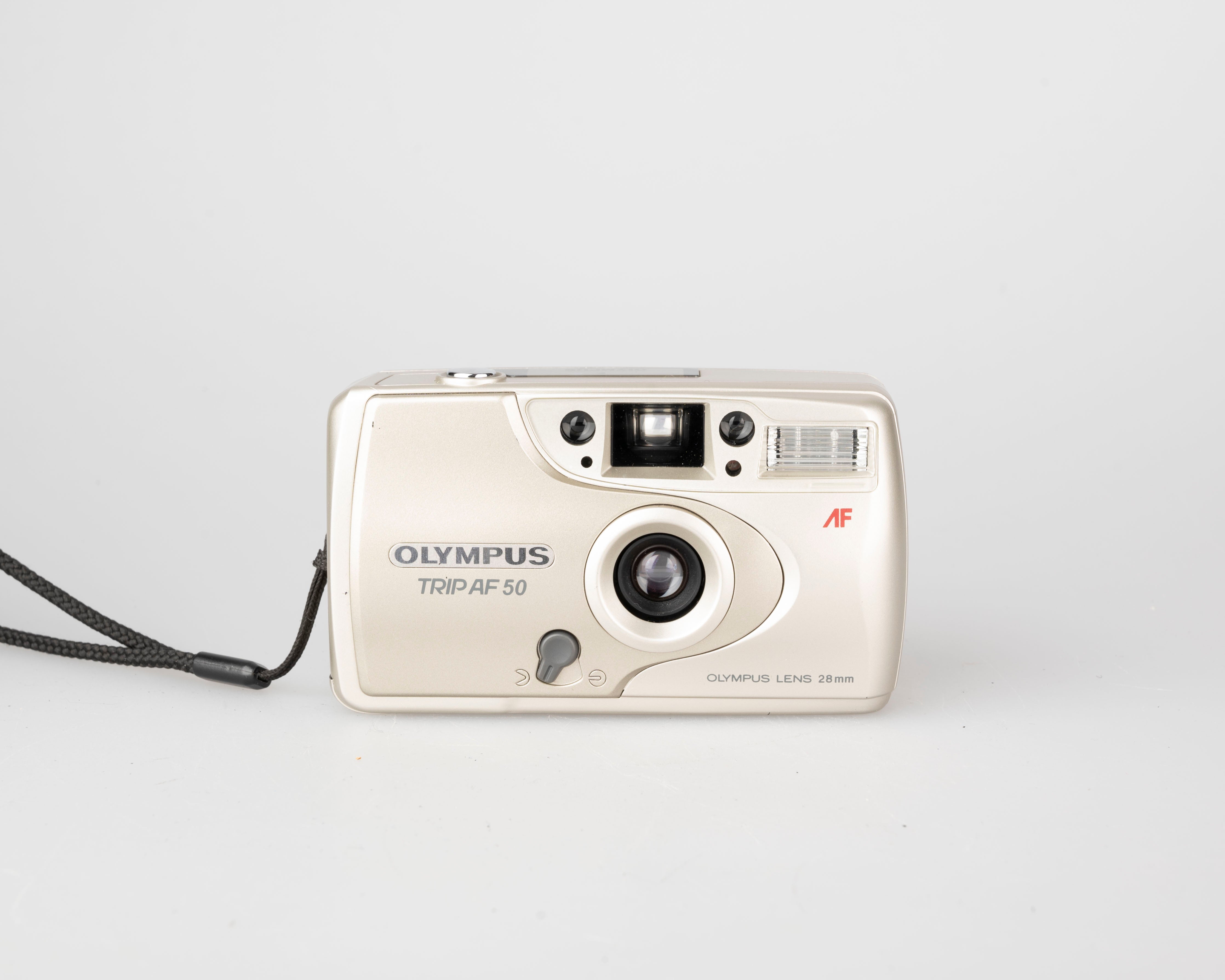 Olympus Trip AF-50 35mm camera w/ case (serial 8531005) – New Wave