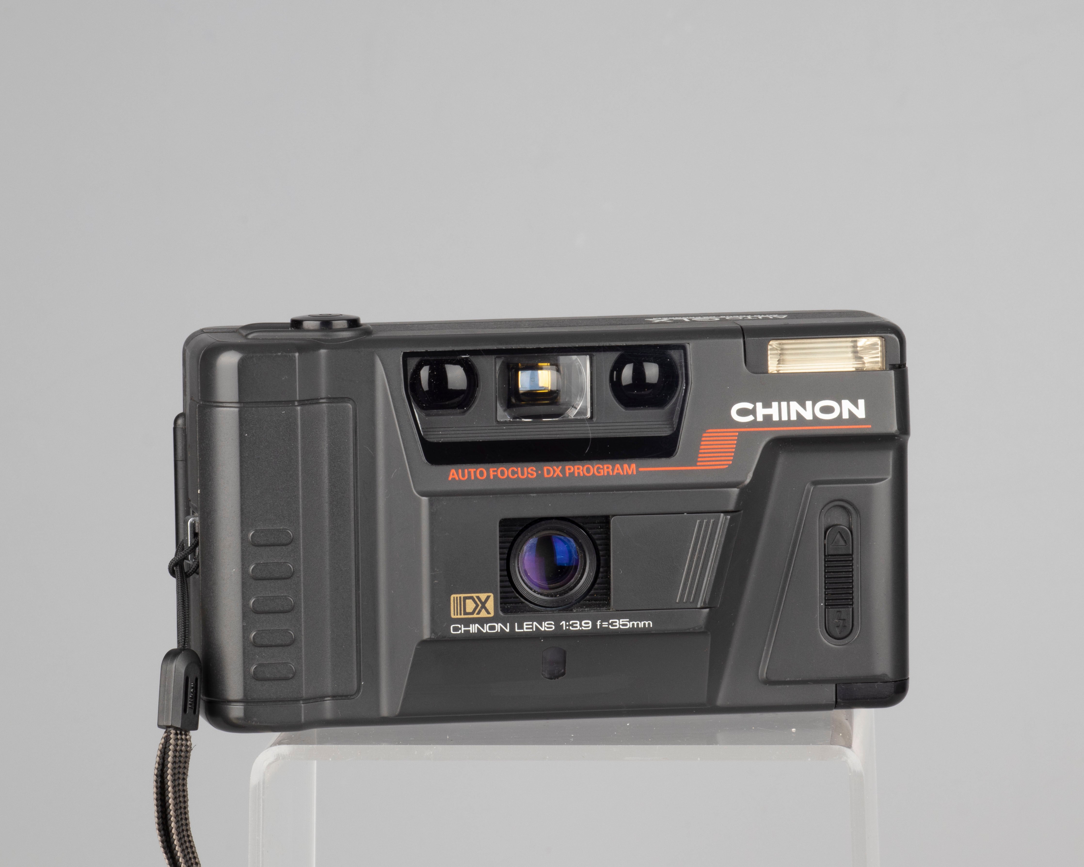 Chinon Auto GLX autofocus 35mm film camera (serial 077SS) – New