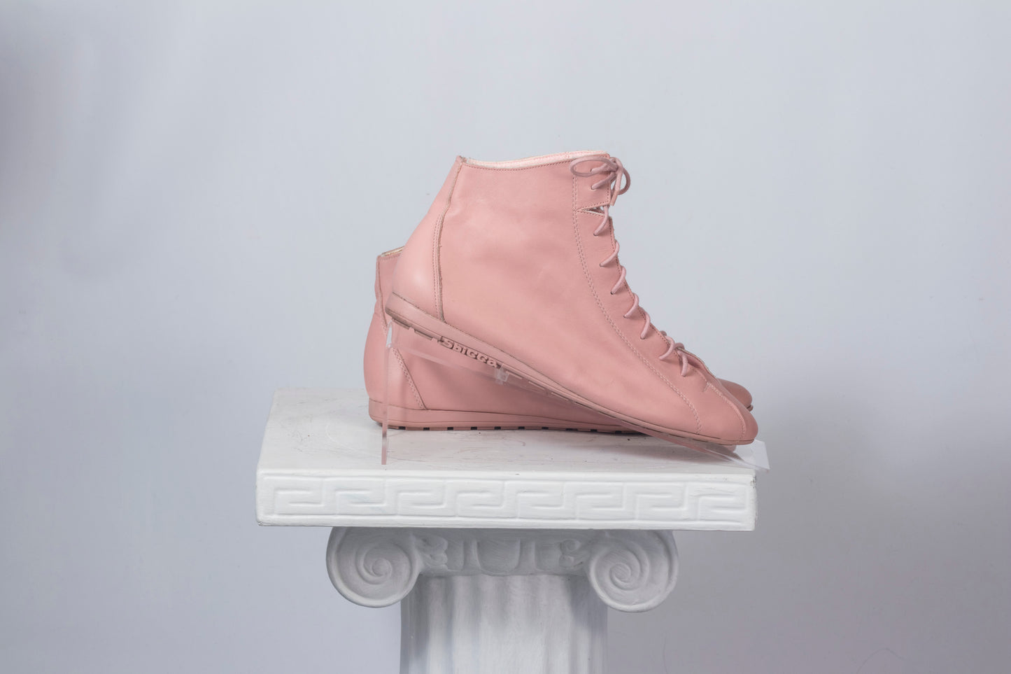Sbicca bottes baskets roses à lacets - femme 7.5