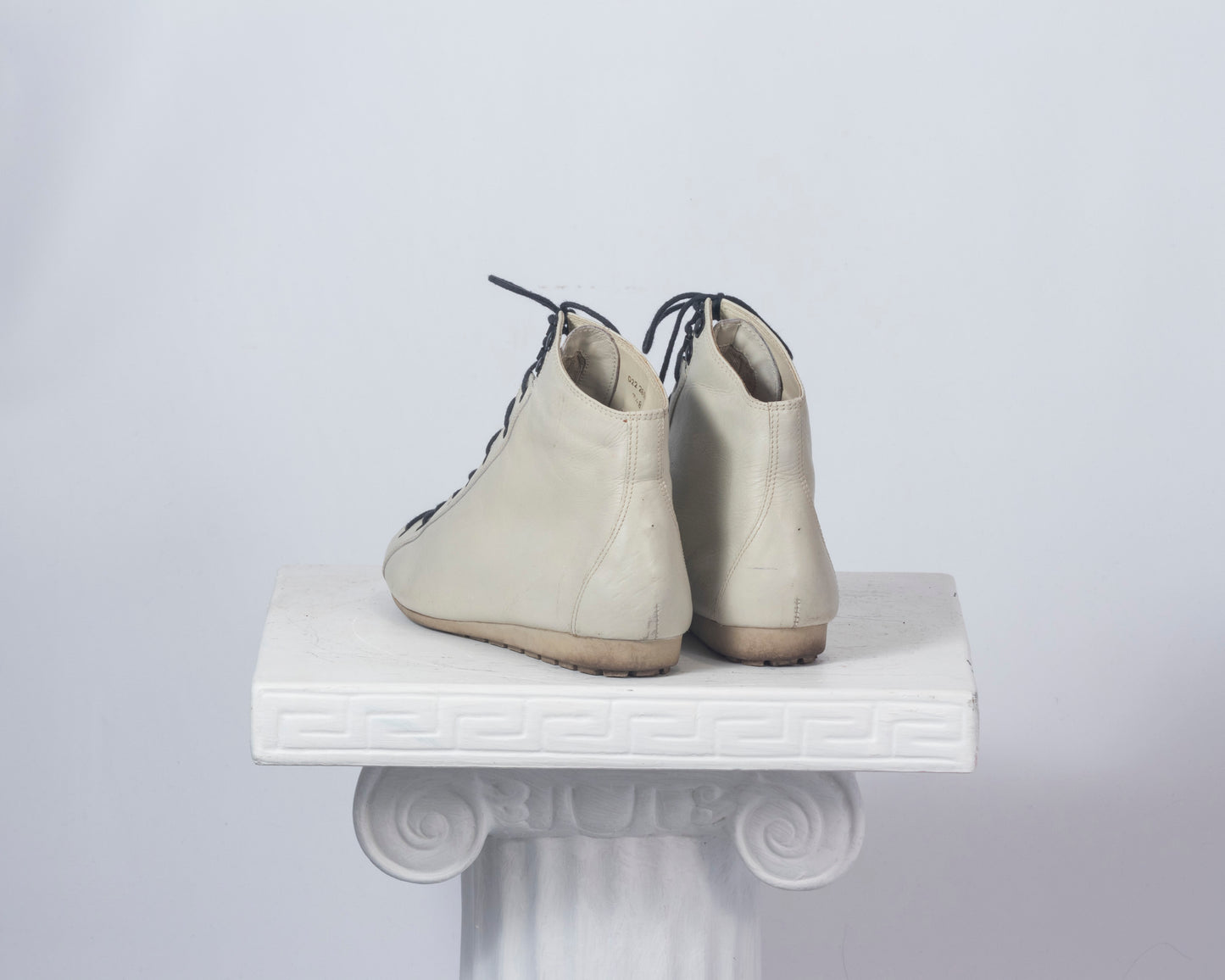 Bottines baskets écrues 7.5