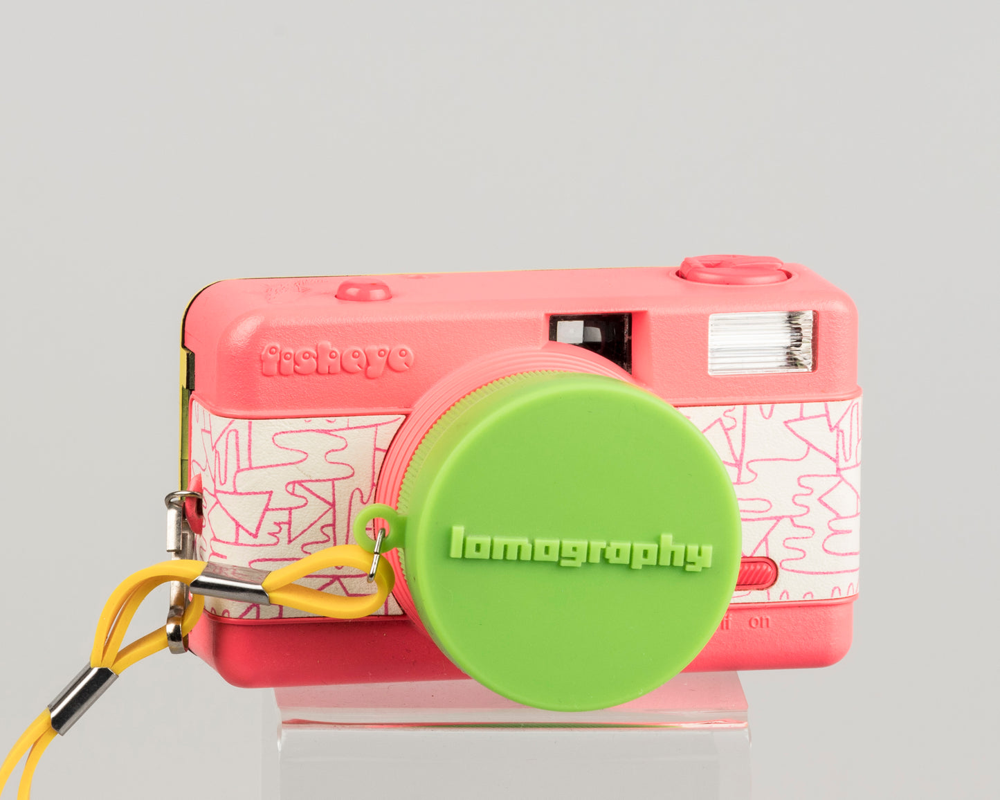 Appareil photo argentique Lomography Fisheye One 35 mm édition Mike Perry