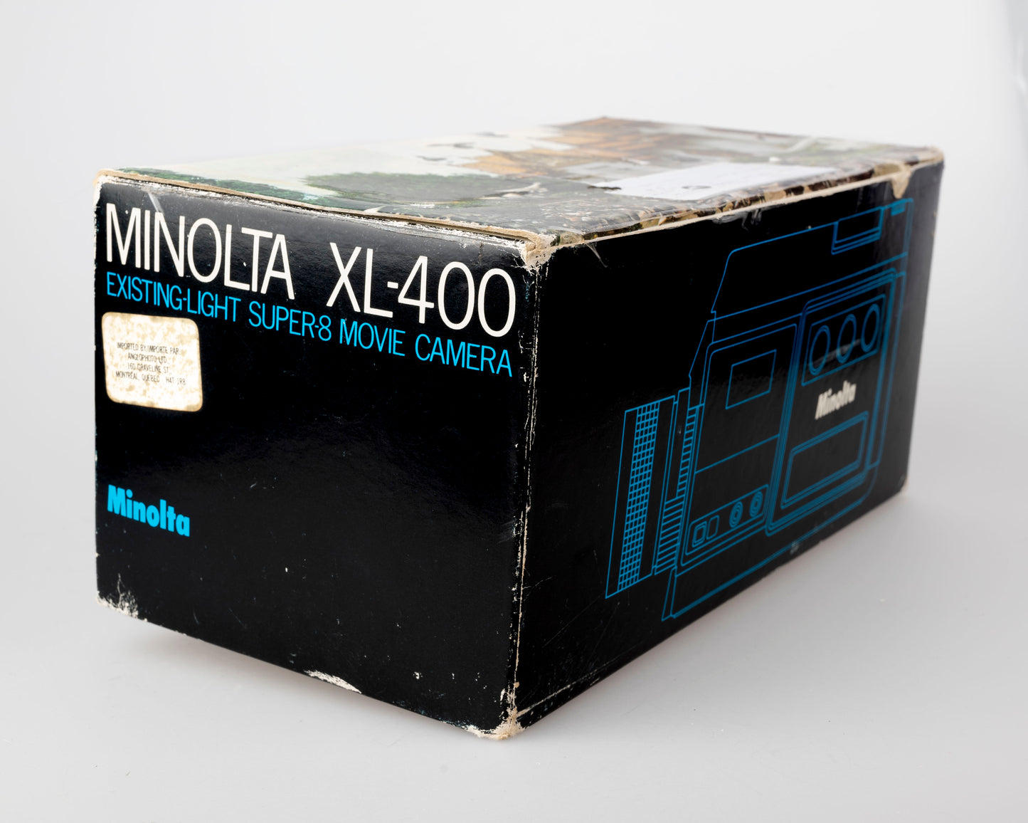 Caméra Minolta XL-400 Super 8 avec boîte d'origine et manuel
