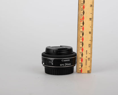 Objectif Canon EF-S 24mm 1:2.8 STM (numéro de série 6411106681)