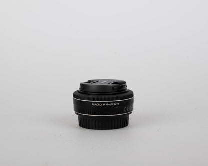 Objectif Canon EF-S 24mm 1:2.8 STM (numéro de série 6411106681)