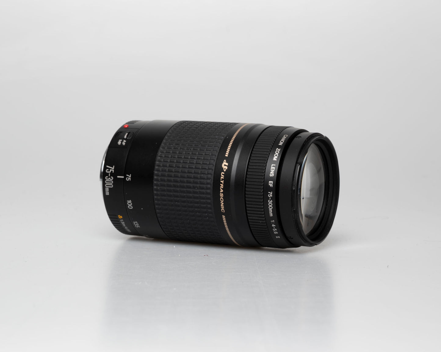 Canon EF 75-300mm F4-5.6 II Ultrasonic zoom lens (serial 1502844D)