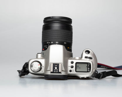 Canon EOS Rebel G 35mm film SLR w/ Canon EF 28-80mm lens (serial 2266407)