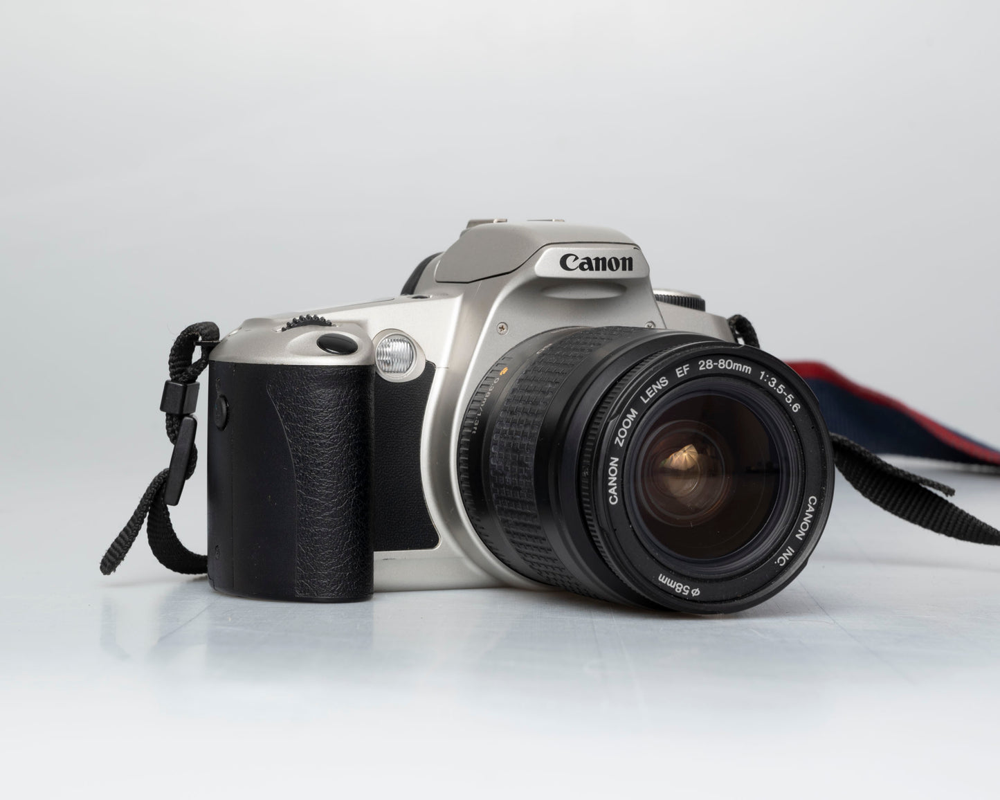 Canon EOS Rebel G 35mm film SLR w/ Canon EF 28-80mm lens (serial 2266407)