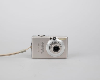 Canon Powershot SD600 Digital Elph 6MP CCD digicam w/ 2GB SD card + battery + charger