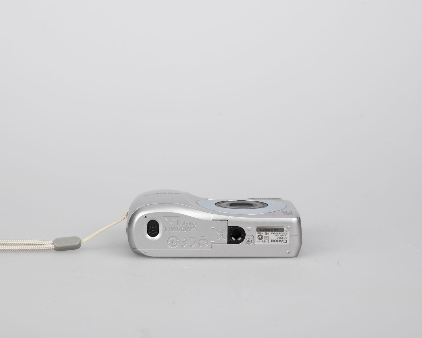Canon Powershot A1200 digicam w/ 12 MP CCD sensor + 2 GB SD card (uses AA batteries)