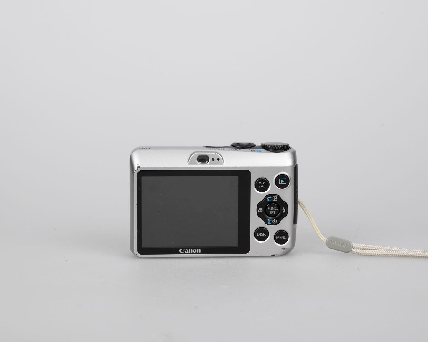 Canon Powershot A1200 digicam w/ 12 MP CCD sensor + 2 GB SD card (uses AA batteries)