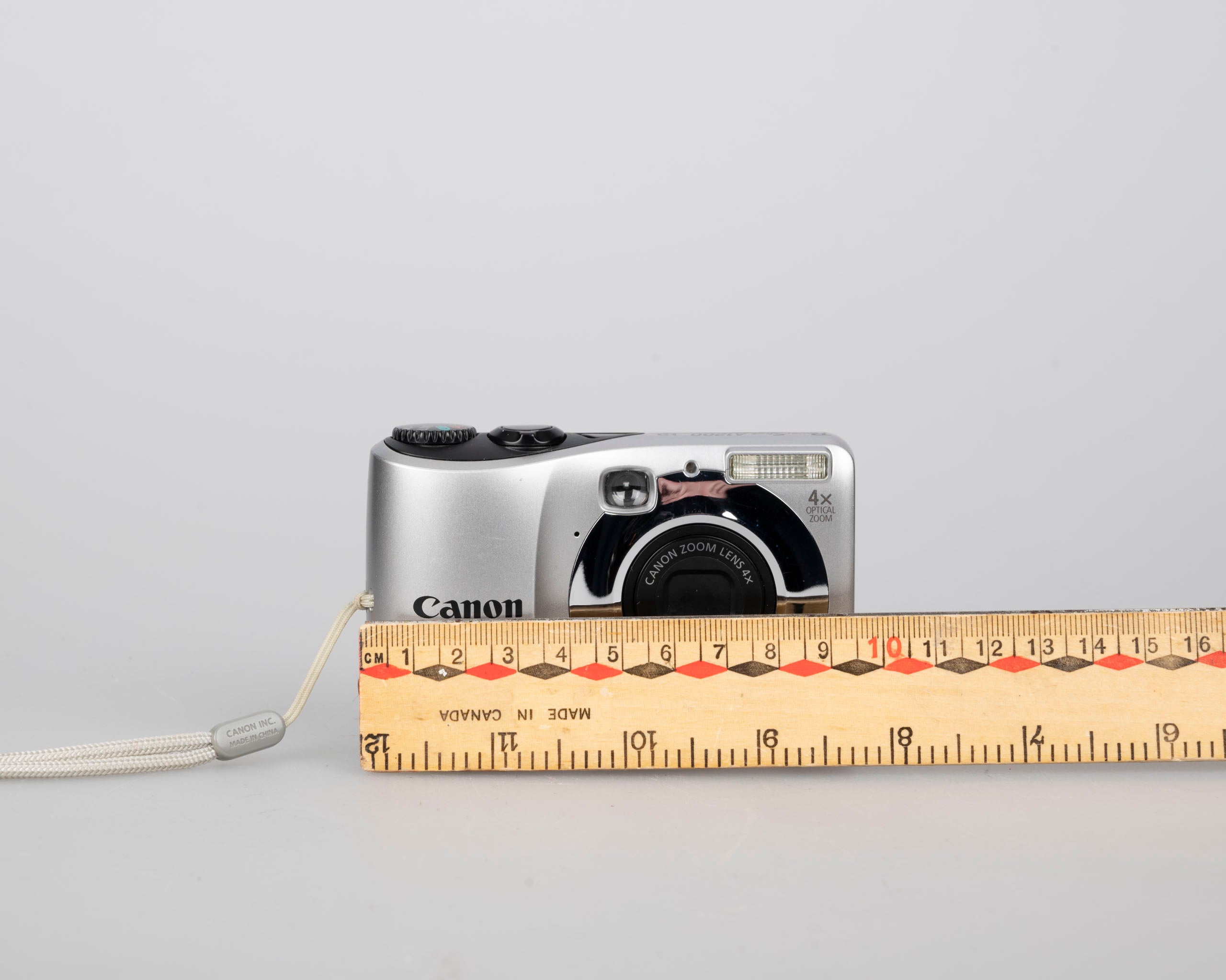 Canon Powershot A1200 digicam w/ 12 MP CCD sensor + 2 GB SD card
