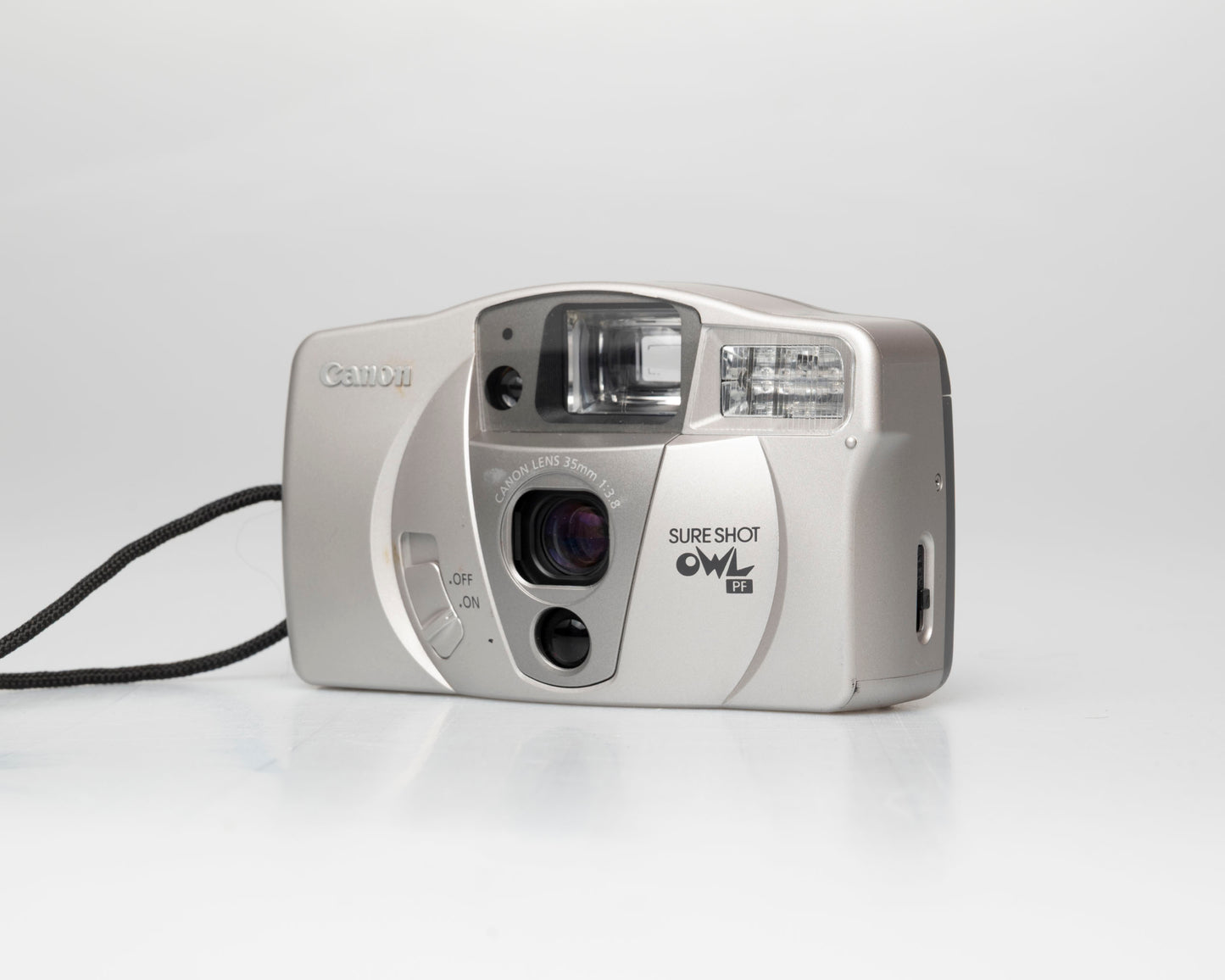 Canon Sure Shot Owl PF 35mm film camera (serial 6617203)