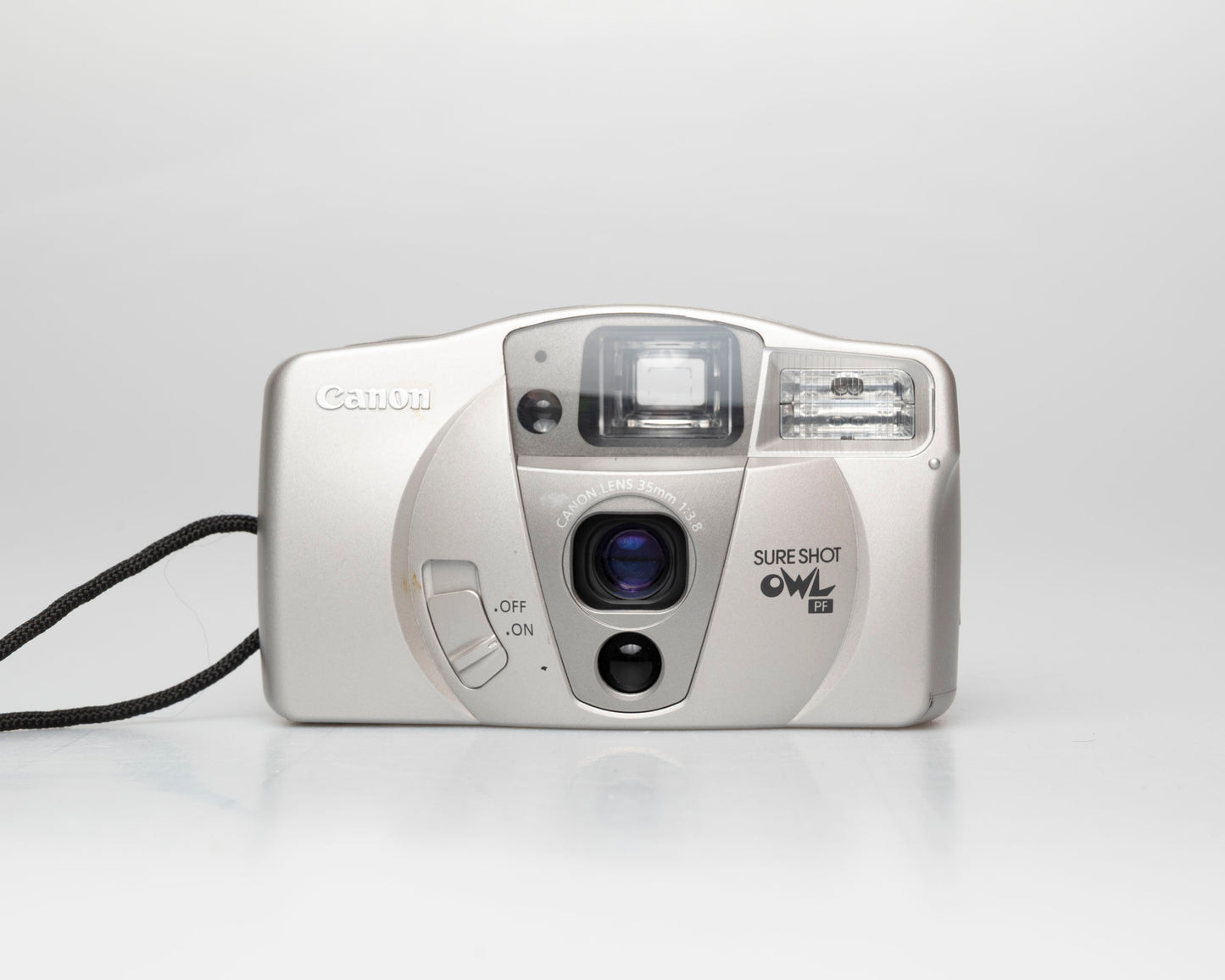 Canon Sure Shot Owl PF 35mm film camera (serial 6617203)
