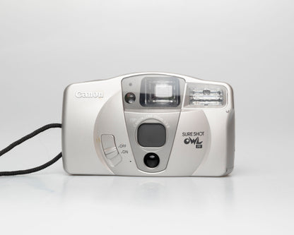 Canon Sure Shot Owl PF 35mm film camera (serial 6617203)