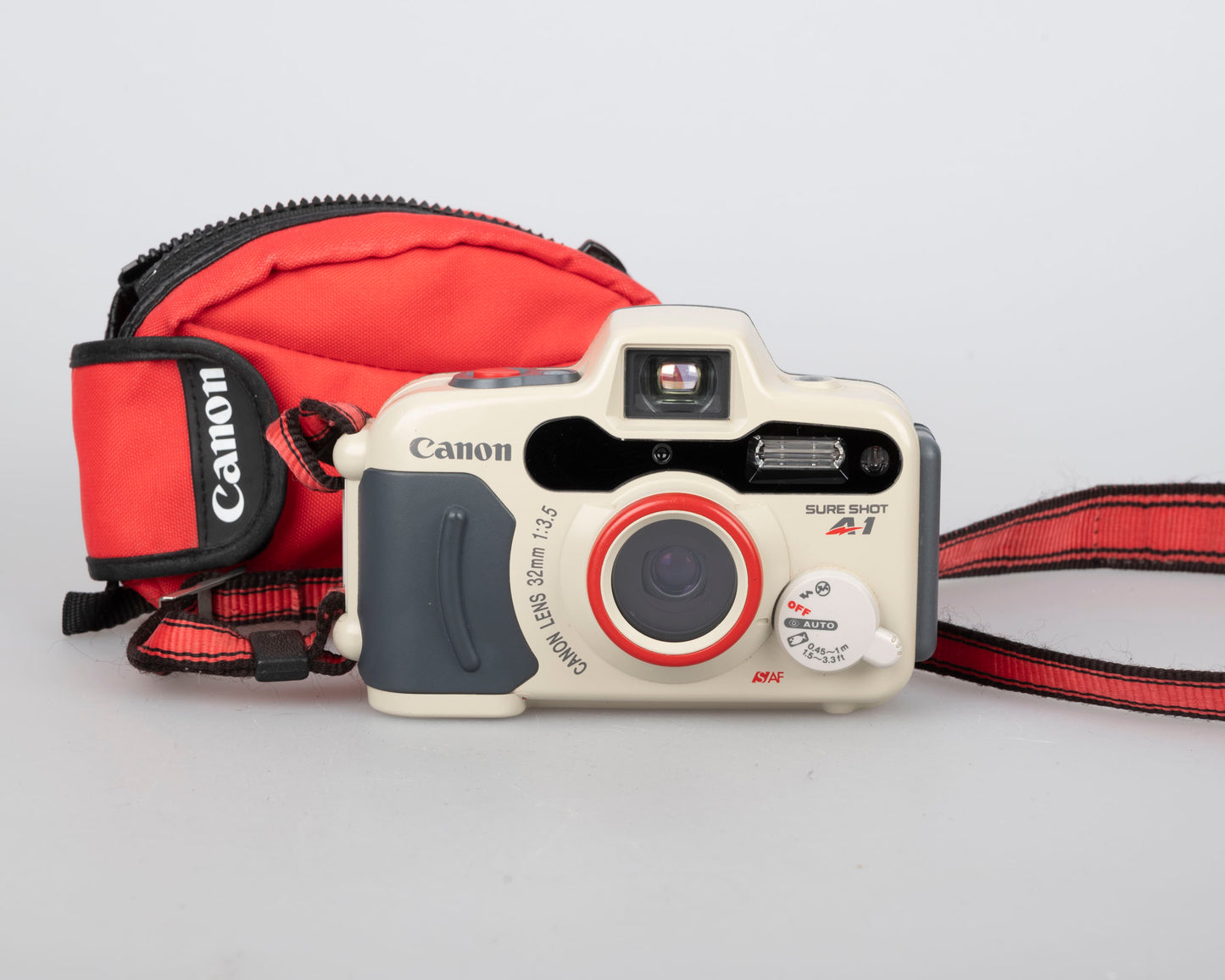 Canon Sure Shot A-1 water-resistant 35mm camera w/ case (serial 8801904)