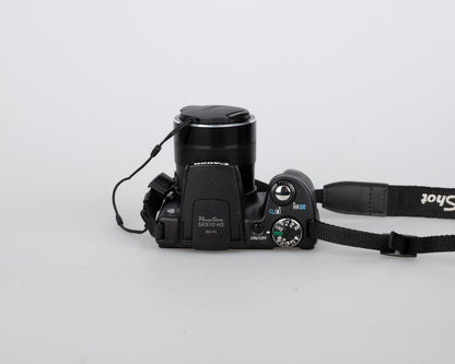 Appareil photo numérique Canon PowerShot SX510 HS 20,1 MP avec carte SD 4 Go + batterie + chargeur