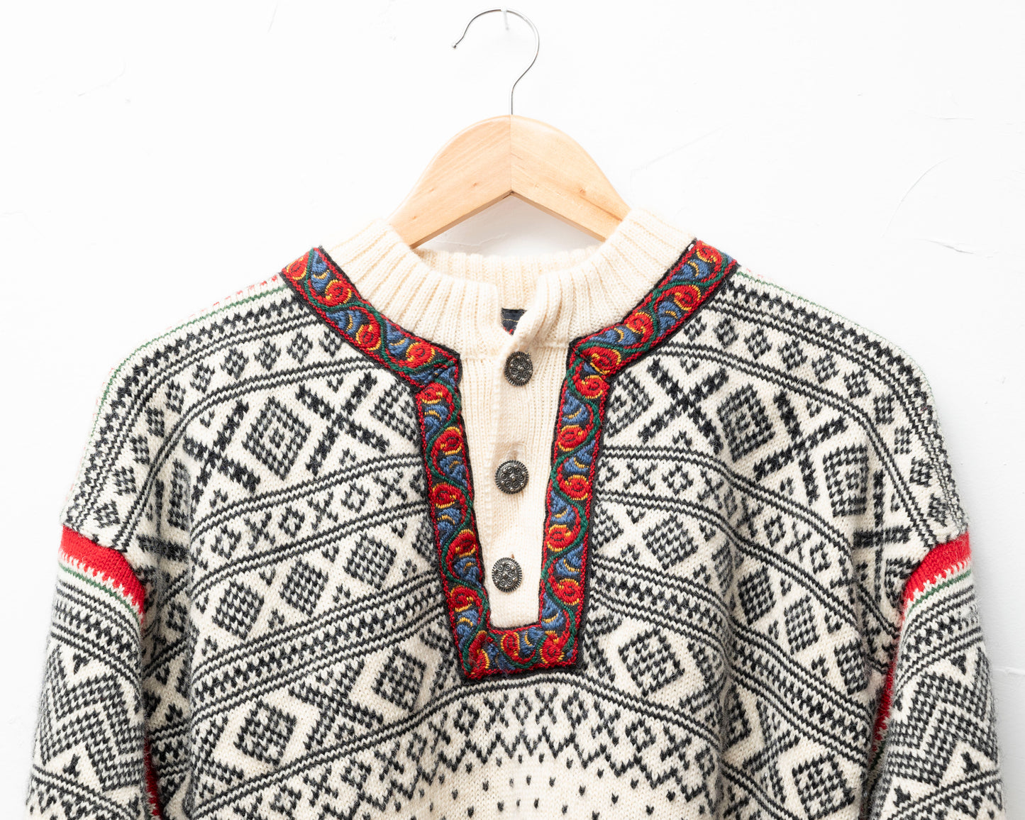 Pull crème norvégien Devold - moyen