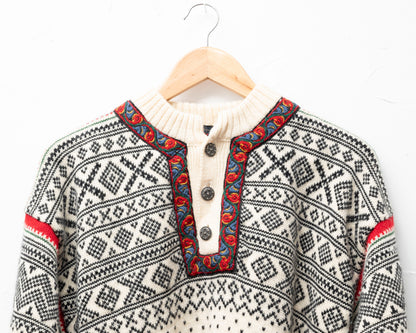 Pull crème norvégien Devold - moyen