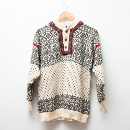 Pull crème norvégien Devold - moyen