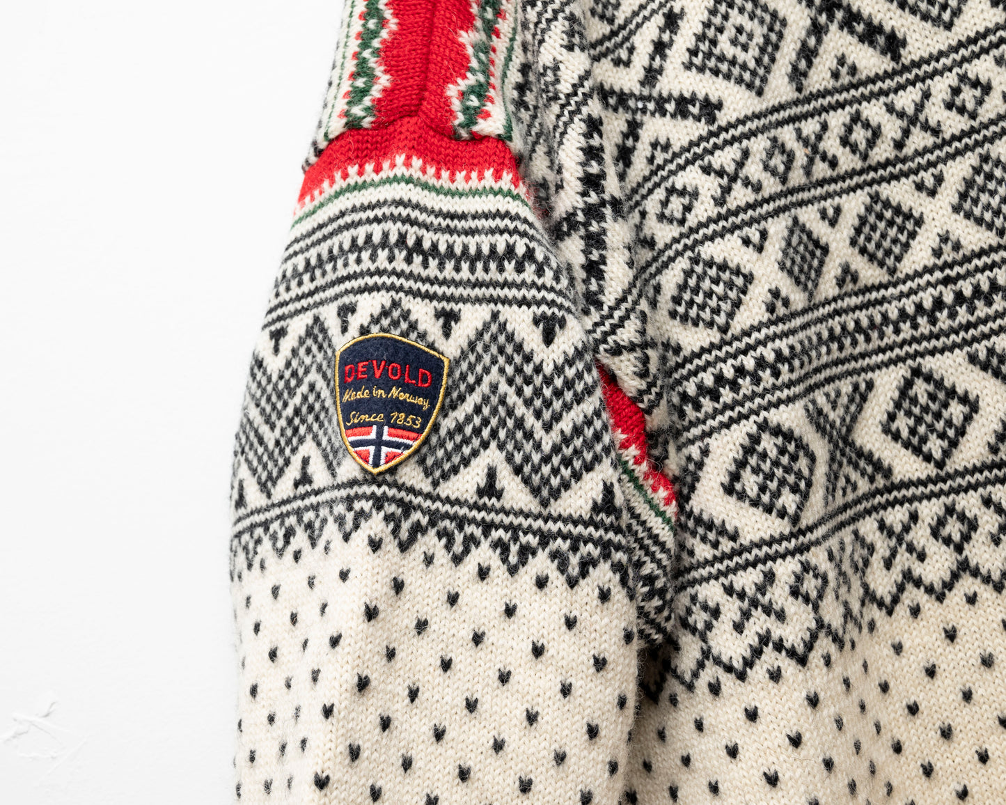 Pull crème norvégien Devold - moyen