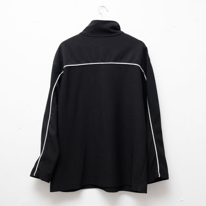 Sweat-shirt côtelé y2k Speed ​​demi-zip - XL