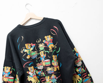 Sweat-shirt ours en peluche des fêtes de Noël - moyen