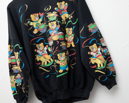 Sweat-shirt ours en peluche des fêtes de Noël - moyen