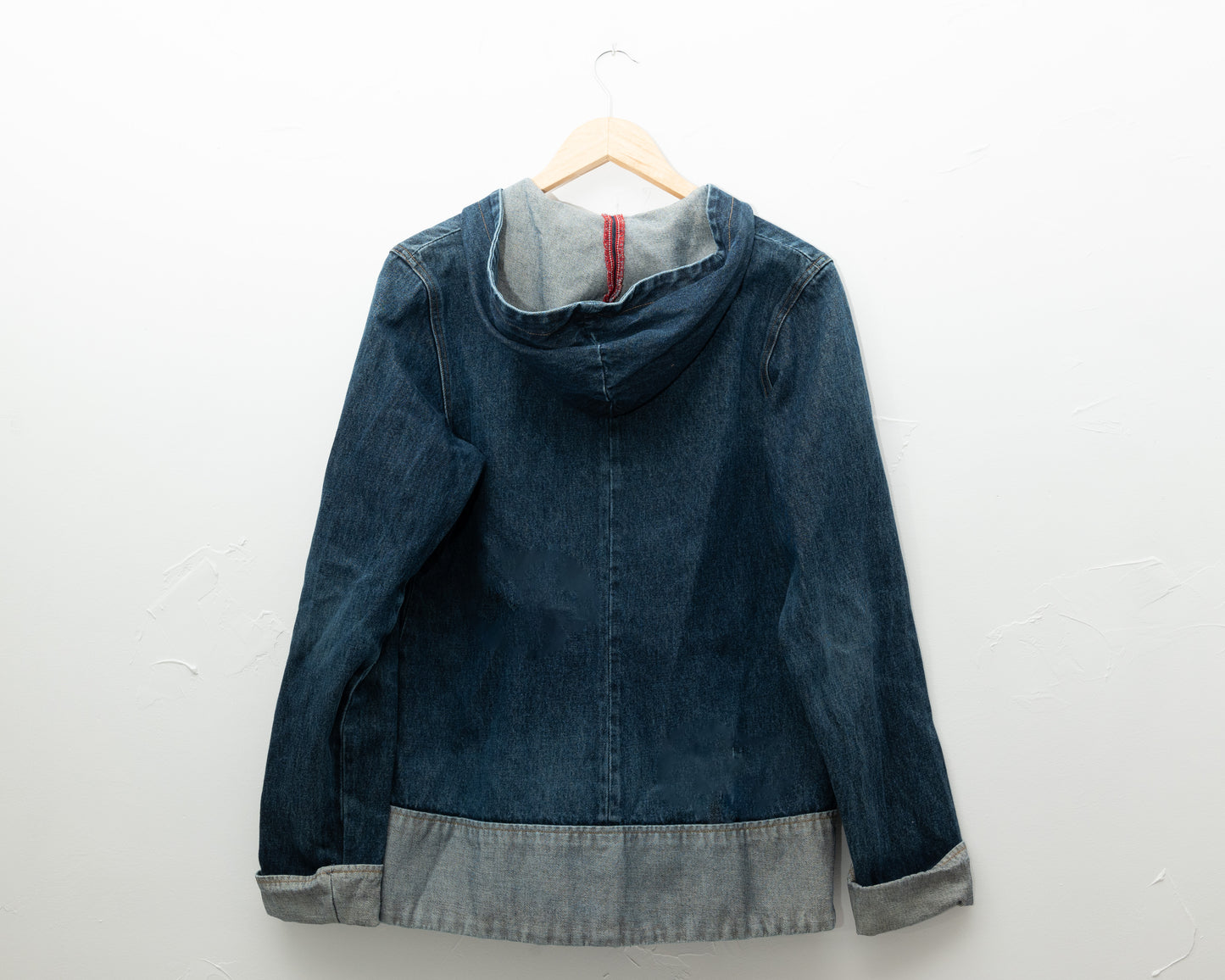 Veste en jean à capuche - moyen