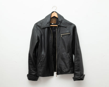 Esprit black leather jacket