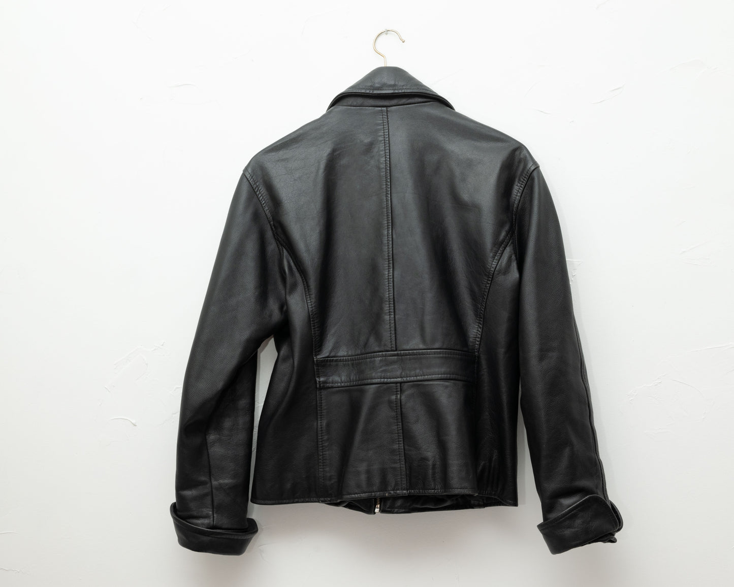 Esprit black leather jacket