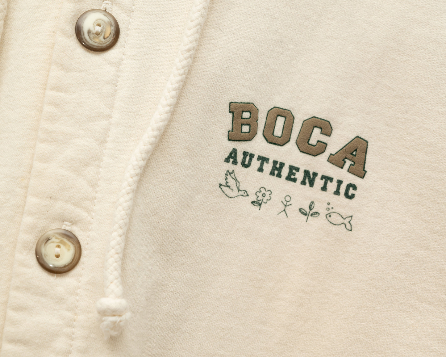 BOCA hoodie sweatshirt vest
