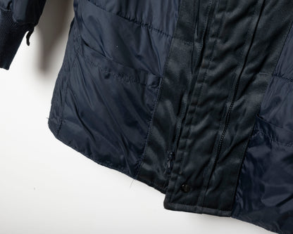 Vintage navy jacket liner - medium