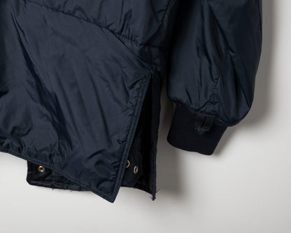 Vintage navy jacket liner - medium