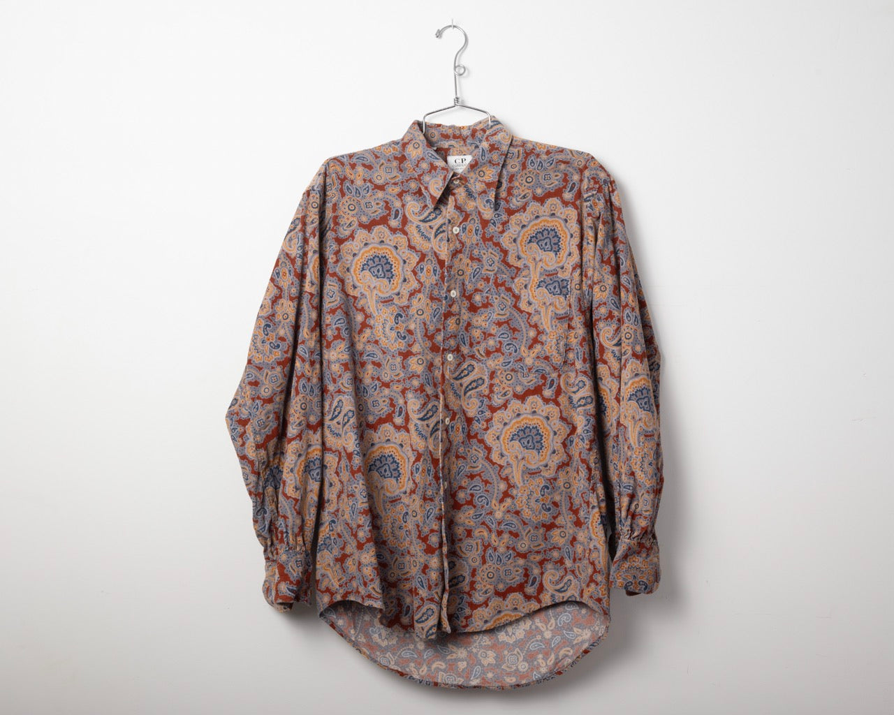 C.P. Company / Massimo Osti paisley corduroy shirt