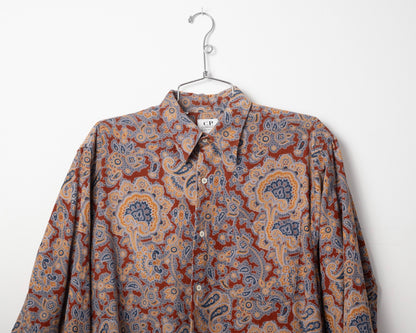 C.P. Company / Massimo Osti paisley corduroy shirt
