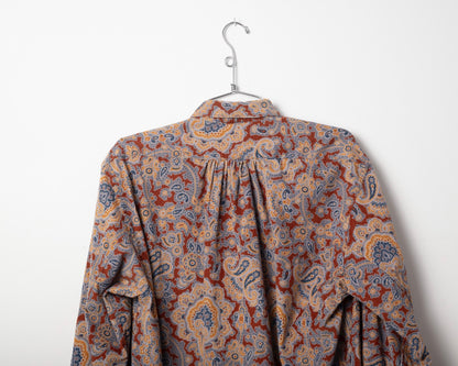 C.P. Company / Massimo Osti paisley corduroy shirt