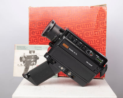 Caméra Eumig Sound 30XL Super 8 avec boîte d'origine + accessoires