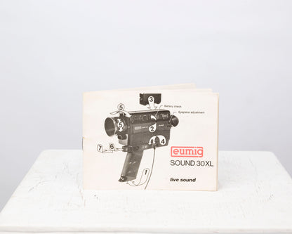 Caméra Eumig Sound 30XL Super 8 avec boîte d'origine + accessoires
