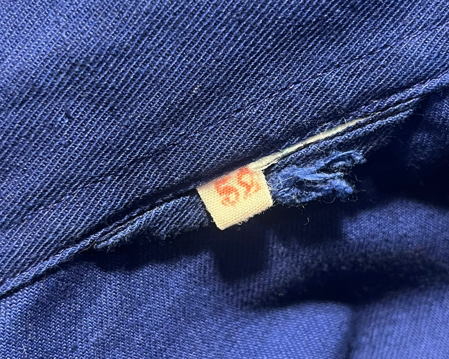 Veste de travail bleue - grande taille