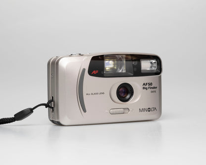 Minolta Freedom AF-50 Grand Chercheur Date appareil photo 35mm (série 36003099)