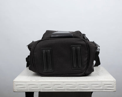 Sac bandoulière compact noir pour appareil photo Minolta