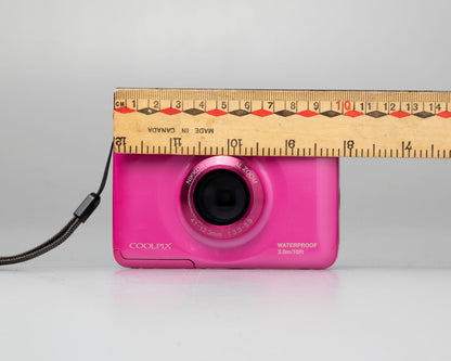 Nikon Coolpix S30 10 MP digicam w/ 4GB SD card (serial 52004673)