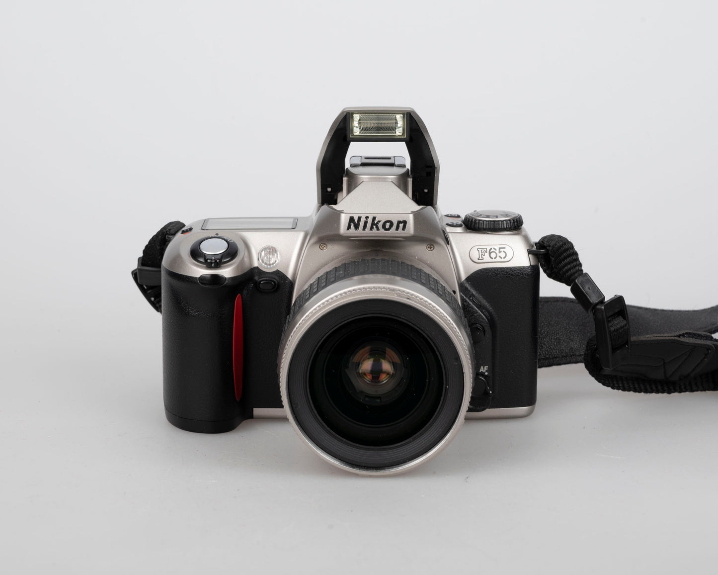 Nikon F65 (aka N65) 35mm film SLR w/ AF Nikkor 28-80mm lens (serial 216507)