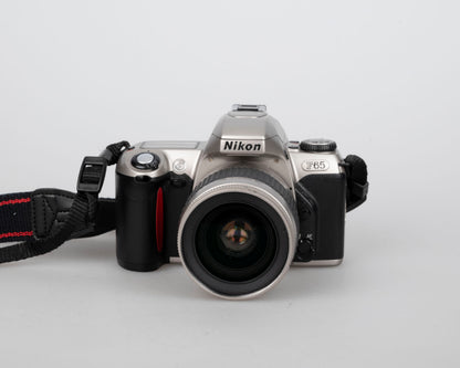 Nikon F65 (aka N65) 35mm film SLR w/ AF Nikkor 28-80mm lens (serial 216507)