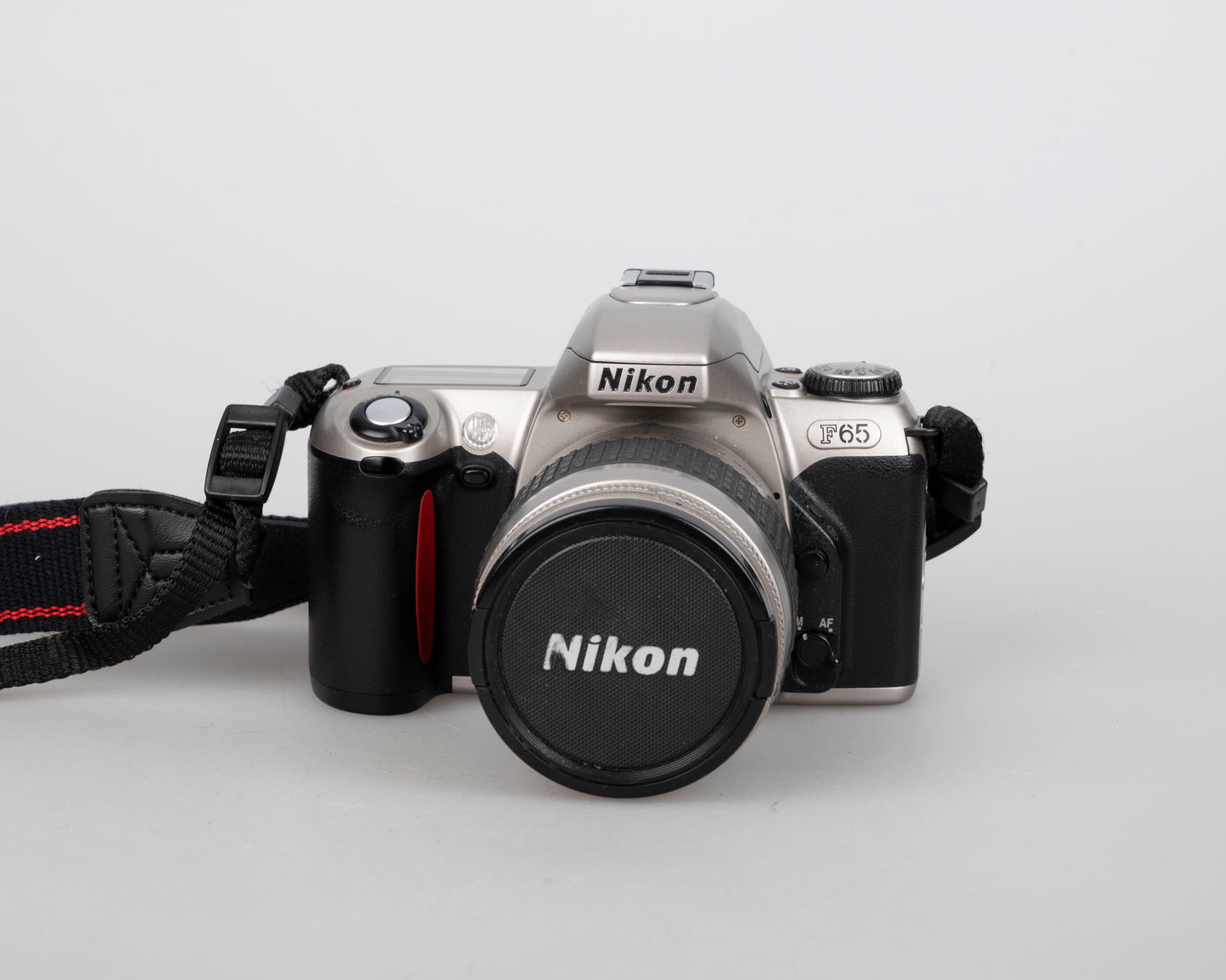 Nikon F65 (aka N65) 35mm film SLR w/ AF Nikkor 28-80mm lens (serial 216507)