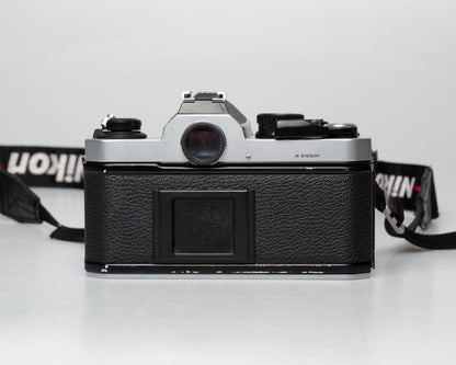 Nikon FM2n 35mm film SLR camera w/ Nikkor 50mm f1.8 lens (serial 8703699)