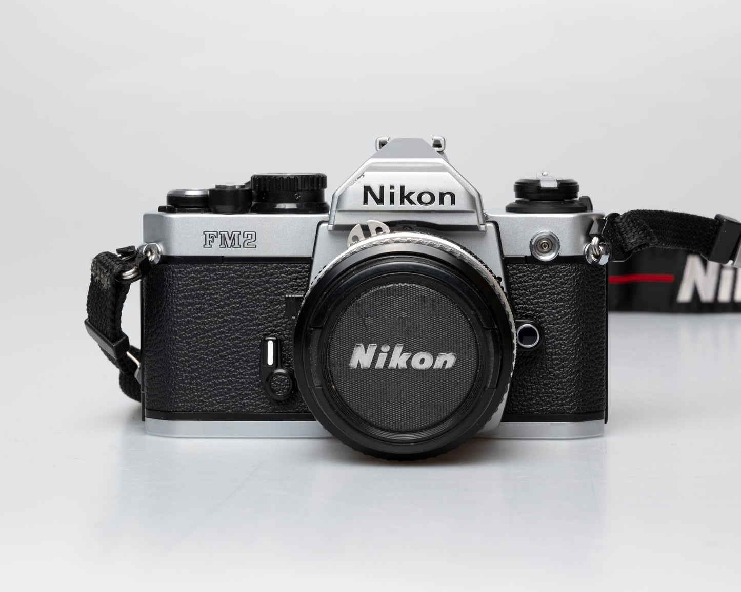 Nikon FM2n 35mm film SLR camera w/ Nikkor 50mm f1.8 lens (serial 8703699)